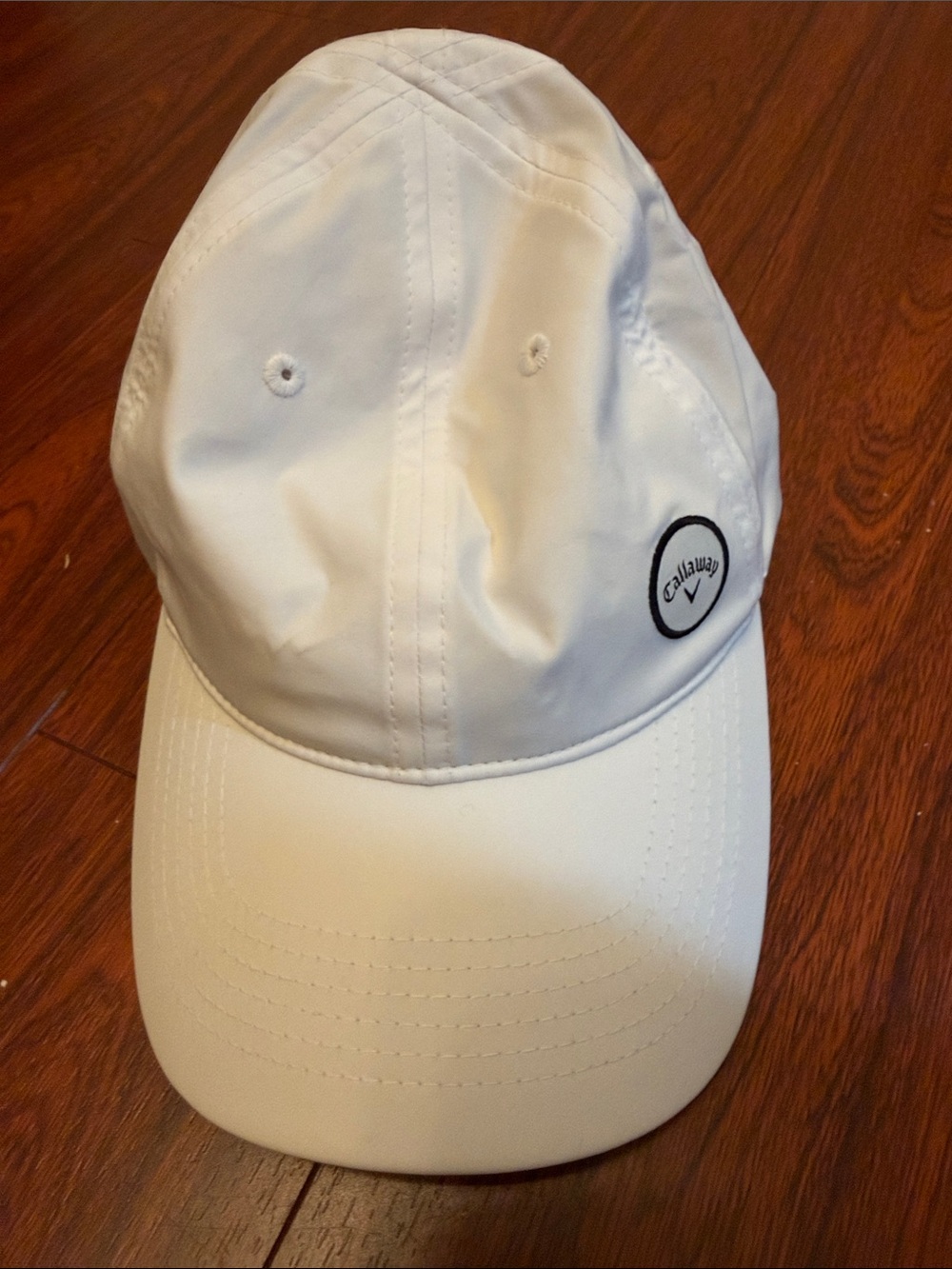 Callaway by Ponyflow White Cap with Black Logo